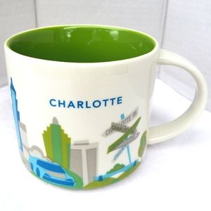 Starbucks 2016 You Are Here Charlotte Mug